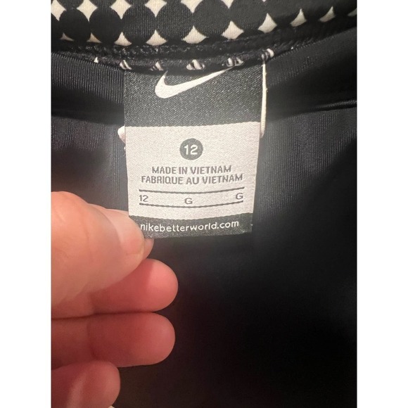 Nike Womens Swim Board Skirt Swim Skirt Bottom Black - Picture 4 of 5